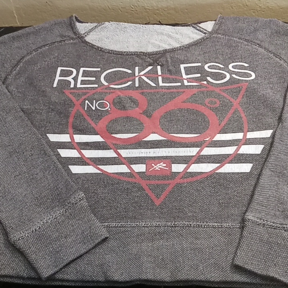 RECKLESS Gray Sweatshirt